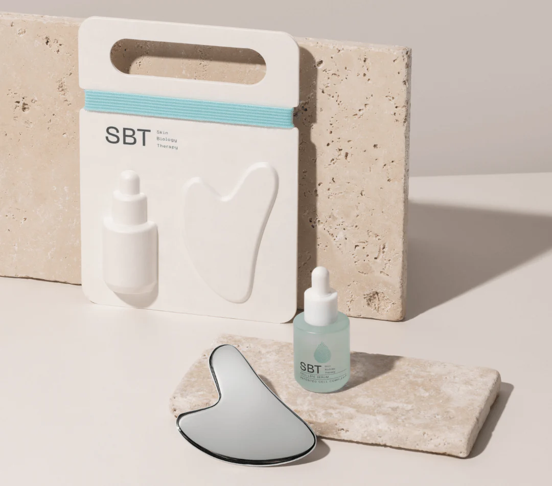 Set de regalo Mini Cell Life Serum & Gua Sha
