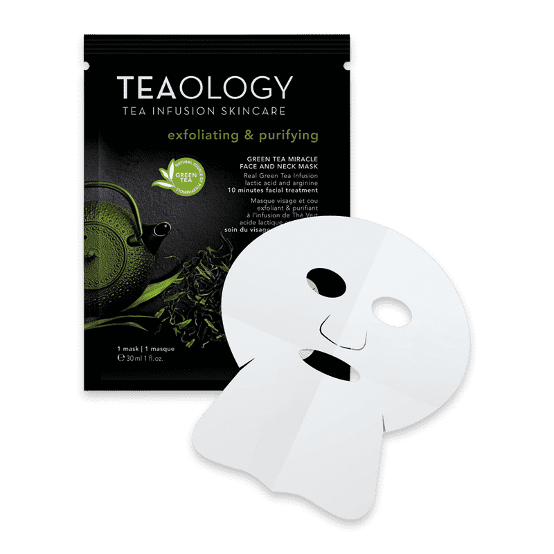 Mascarilla Milagrosa de Té Verde para la Cara y el Cuello